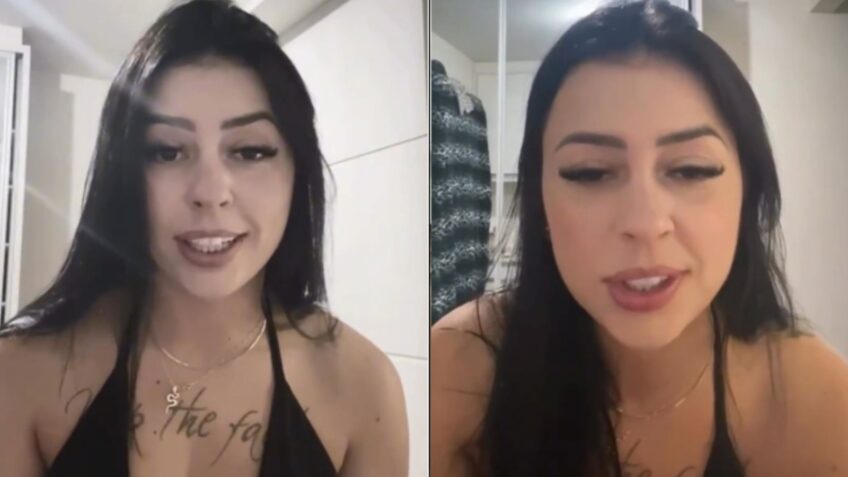 Brasileira condenada por tráfico na França faz vídeo antes da prisão